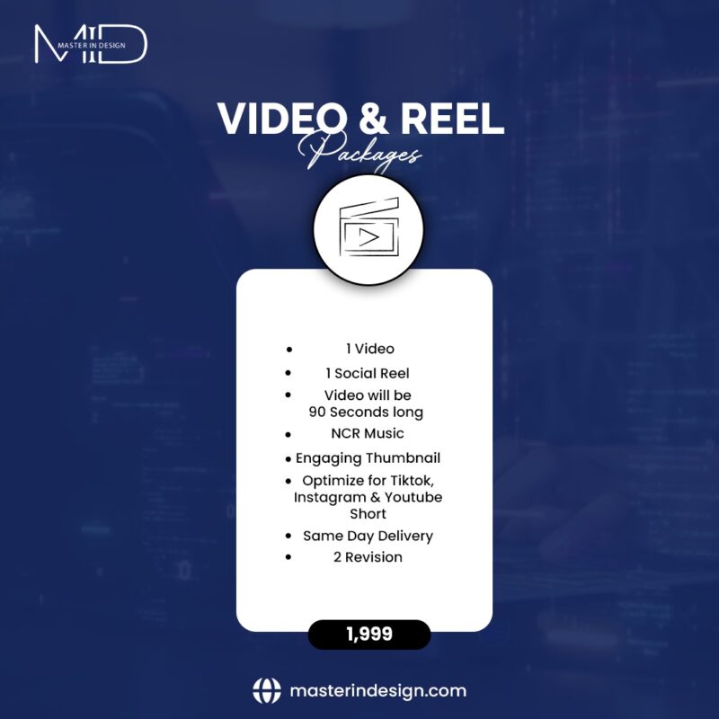 Video & Reel Editing