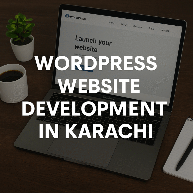 Affordable WordPress Website Development in Karachi – Master in Design